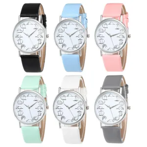 Whisker Watch Couture - Simple Cat Multicolor Watch