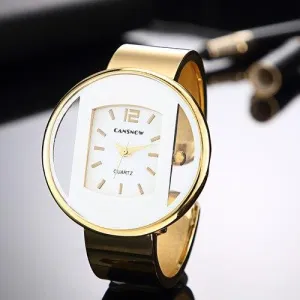 Women Bangle Bracelet Design Quartz Wrist Watches