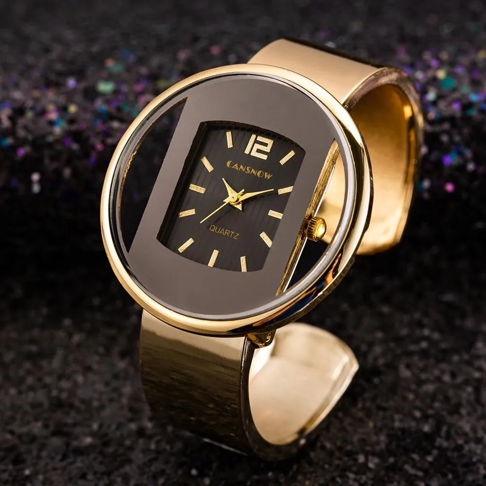 Women Bangle Bracelet Design Quartz Wrist Watches