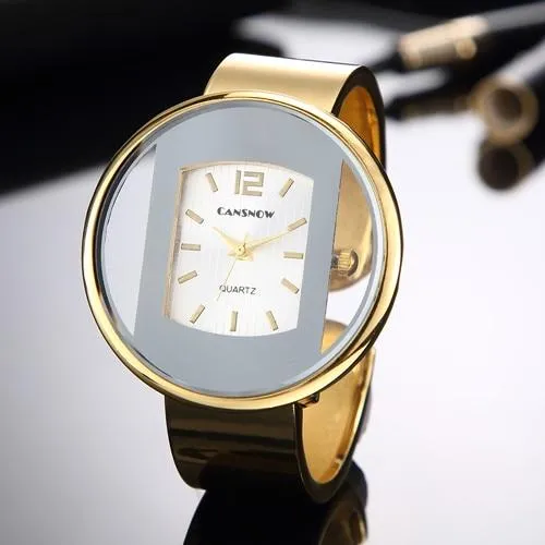 Women Bangle Bracelet Design Quartz Wrist Watches