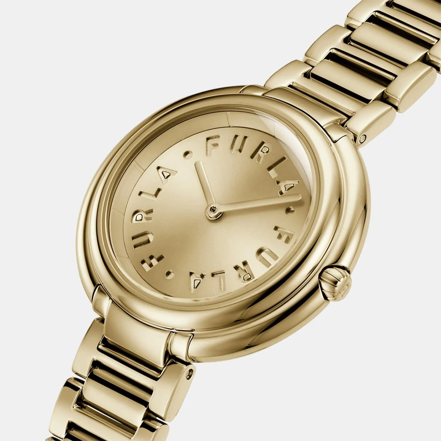 Women Gold Analog Stainless Steel Watch WW00032005L2