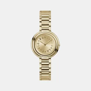 Women Gold Analog Stainless Steel Watch WW00032005L2