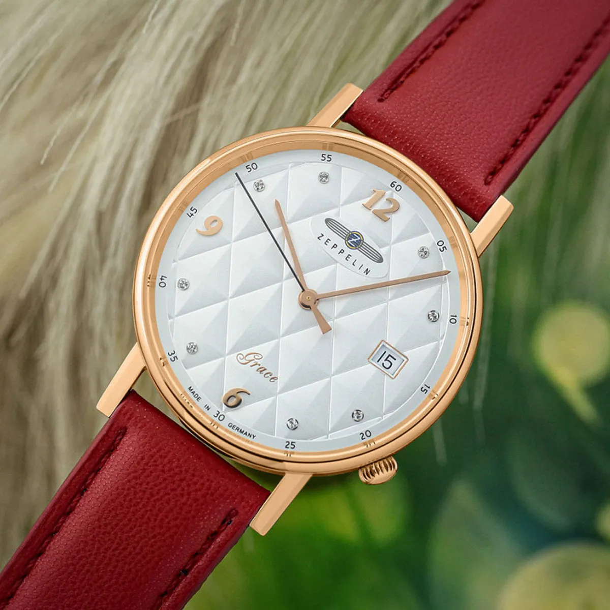 ZEPPELIN LADIES' QUARTZ WATCH WITH DATE 7443-1